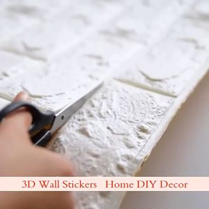 Wallpaper Dinding 3D Foam Motif Batu Bata Dekorasi Stiker Dinding Kamar Murah High Quality/Premium