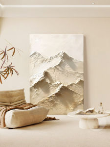 French Style Landscape Painting Decorative Artwork for Living Room Sandstone Sofa Background Wall Hanging Picture Entrance High End Wall Picture