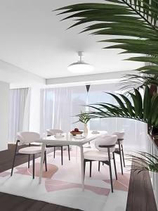 Philips | Big Wind Force Silent Eye-protective Ultra-thin Invisible Ceiling Fan Light