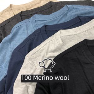 Quick-Drying Breathable Wool T-Shirt