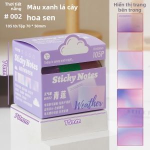 Giấy Ghi Chú Dính Dạng Kéo Morandi Pearlescent Nhãn Dán Nhỏ Sổ Ghi Chú Trong Suốt Dành Cho Học Sinh Đánh Dấu & Sử Dụng Trong Kinh Doanh