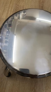 Ghế inox ngồi thấp rửa chén bát  giặt đồ  làm bánh người già ngồi tắm