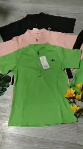 Bộ đồ tập gym yoga aerobic thể thao nữ bao gồm áo thun phủ bụng quần đùi 2 lớp chất liệu thun lạnh BINSPORTS BN090