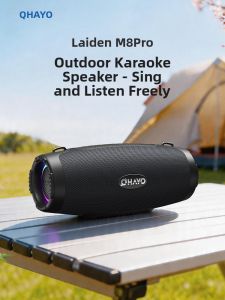 Ohayo | Bluetooth Large Volume Outdoor Subwoofer Portable Karaoke Speaker with Microphone