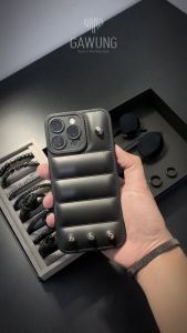 GAWUNG - Case Handphone 11 12 13 14 15 Pro Promax Black Rock Softcase CIROOK