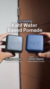 KAHF Water Based Pomade Sleek Classy / Matte Dapper 70gr