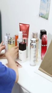 กล่องเก็บของ ถาดอครีลิค สามารถหมุนได้ 360° กล่องใส่เครื่องสําอางค์