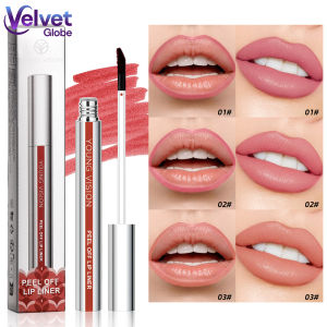 Matte Lip Liner Pen Set for Women Non Smudging Long Lasting Lip Makeup Fashionable Design Moisturizing Lip Color Lipstick