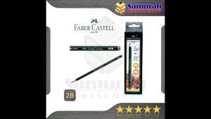 Pensil Kayu Ujian Faber-Castell 2B - HB Asli / Graphite Pencils Faber Castell Original 9000