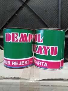 Dempul Kayu Cap macan / Penutup goresan / luka pada kayu Cap Macan