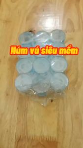 Núm vú Fancy núm vú siêu mềm cho bé núm vú ly Fancy núm vú dùng cho bình cổ hẹp không BPA