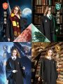 Harry Potter School Robe Universal Studios Magic Robe Wizard Coat Halloween Children's Costume Cosplay Clothing Set. 
