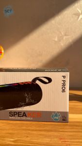 Loa Bluetooth Thông Minh Thế Hệ Mới P PRO6 - Âm Thanh Tuyệt Vời  Bass Mạnh Mẽ  Chống Nước  Hỗ Trợ USB  Thẻ Nhớ AUX - BẢO HÀNH 1 ĐỔI 1 từ Mường Thanh Royal