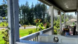 🔥COD🔥 ชุดพ่นละอองหมอก ชุดพ่นหมอก ล้างฝุ่น PM2.5 ลดร้อน รับประกัน เงียบมาก หัวพ่นทองเหลือง หัวพ่นละอองน้ำ