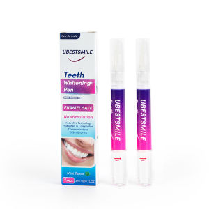 2PCS Dental Bleaching Gel Non Peroxide Gel For Teeth Whitening Pen