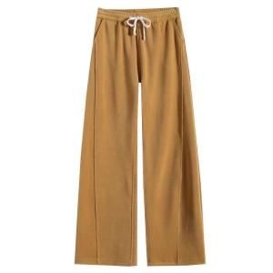 YAMIANNV | Narrow High-Waist Banana Pants for Women