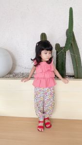 IAMKIDS Setelan Baju Anak Perempuan / One Set Cewek Serra Set - 1-5TH