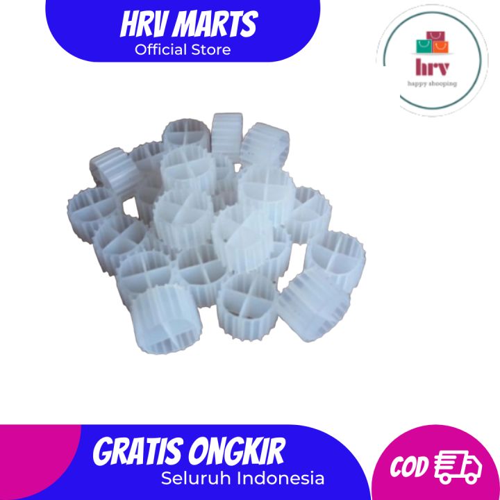 Kaldnes kalnes /kadness k1 media filter aquarium kolam Lazada Indonesia