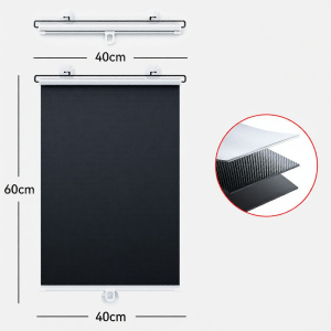 Full Sun Block Insulation Blind Suction Cup No Drilling Extendable