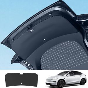 for Tesla Model Y Juniper 2025 2026 Trunk Guard Panel Protection Cover Leather Trunk Liner Waterproof Backplate Car Accessories