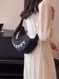Paris sling bag for women leather shoulder bag 2023 Korean version ladies handbag crossbody bag