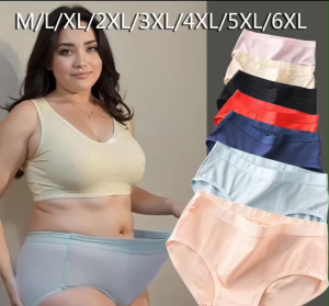 [ 38kg - 90kg ] Quần Lót Bigsize Nữ Cotton Siêu Co Giãn Mỏng Nhẹ Thoáng Khí Phong Cách Sang Trọng
