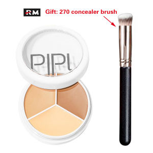 Pipl Ba Bảng màu che khuyết điểm mụn đánh dấu Kem che khuyết điểm điểm mụn đánh dấu mặt rách mương quầng thâm tinh tế lâu dài che khuyết điểm không thấm nước không thấm mồ hôi