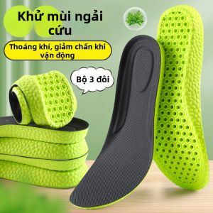 ZHIHAOEN | Đệm Lót Giày Hấp Thụ Mồ Hôi Khử Mùi Thoáng Khí Có Hương