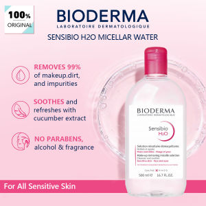Bioderma SENSIBIO H2O FC 500MLGentle Cleansing & Non-IrritatingWater-Based & Lightweight TextureResidue-Free & Skin Soothing