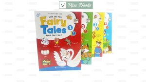 Sách - Look And Tell Fairy Tales (Bộ 4 Quyển Truyện Tranh Tư Duy Tiếng Anh )