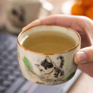 Jinwanhua Porcelain Yuyao Tea Pot Household Tea Infusion Gift Set