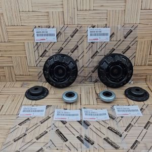 KARET SUPPORT SHOCK DEPAN+BEARING+TATAKAN TOYOTA ALL NEW YARIS VIOS 2014 SAMPAI 2017