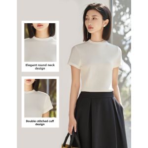Misoshine | Minimalist Style T-Shirt Short Sleeve