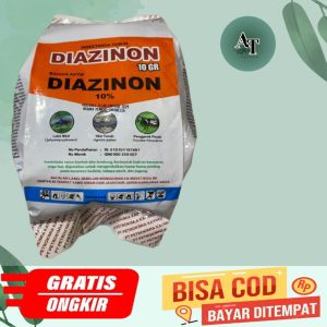 DIAZINON TABUR 1KG INSEKTISIDA UNTUK HAMA DALAM TANAH DIAZINON 10 GR