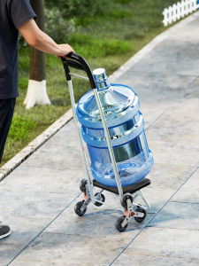 WUBUWEI | Xe Đẩy Mua Sắm Gấp Gọn Nhẹ Dễ Đẩy Lên Cầu Thang