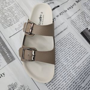 ARIZONA🪵SHOESรองเท้าแฟชั่นพื้นแกลบ สำหรับผู้หญิง พร้อมส่ง