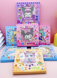 GG - diamond painting + bingkai 18cm sanrio edition / bingkai DIY diamond painting cutie pop