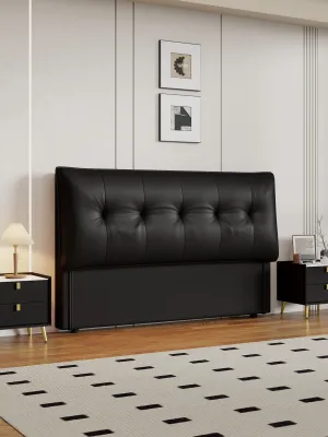 Eco-friendly Ready-made Luxe Wooden Double Headboard