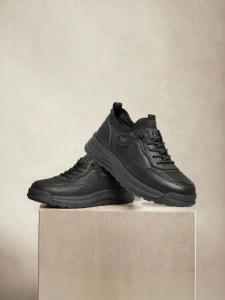 Autumn New Fashion Lightweight Thick Bottom Lace-up Men Shoes