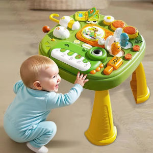 Infant Learning Table Montessory Toys Early Education Sound/Light Games Motor Training Sensory Educational Toys Portable