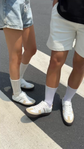 New Arrivals | Giày Sneaker Da - GAT Shoes Nam Nữ DC36 White Dune Dincox Shoes