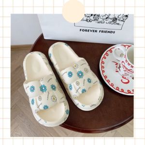 LKShoes นัมเบอร์วัน รองเท้าแตะแบบสวมพื้นนิ่ม รองเท้าลำลองน่ารัก สไตล์เกาหลี พื้นกันลื่น ซัพพอร์ตเท้า ตำโลด