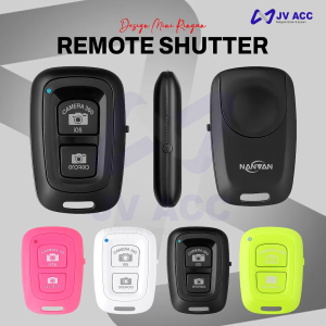 NANVAN NVN-BR9 BLUETOOTH REMOTE SHUTTER UNTUK TRIPOD TONGSIS TOMSIS BLUETOOTH ANDROID IOS