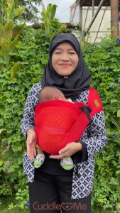 CUDDLE ME Geosfit Air Gendongan Bayi Newborn M Shape Geos Baby Carrier