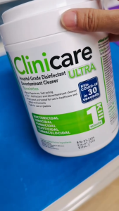 แผ่นเช็ดเอนกประสงค์ ทิชชูเปียก Clinicare Ultra