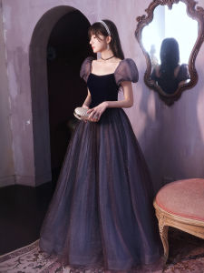 Elegant Princess Style Puffy Skirt Evening Dress Womens Fashionable Ball Gown Ideal for Auditions And Special Occasions