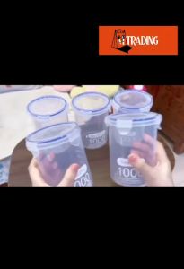 Stacking Food Storage Jars for the Kitchen /Balang Penyimpanan Makanan