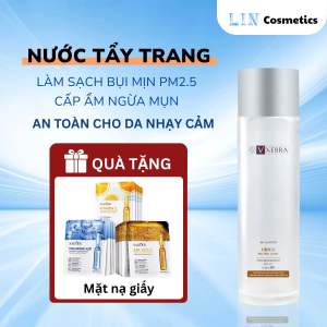 Nước Tẩy Trang Cho Da Dầu Mụn Không Cồn Phù Hợp Kể Cả Da Nhạy Cảm Vxebra 190ml/Chai