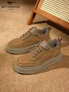 SEPTWOLVES | Men Slip-On Shoes New Design Breathable Soft Sole