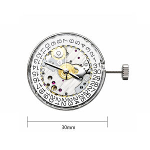 35 Jewels Skeleton 5100A watch Movement Super Slim Micro Rotor Automatic Mechanic Movement three-pin Single-date Watch accessory